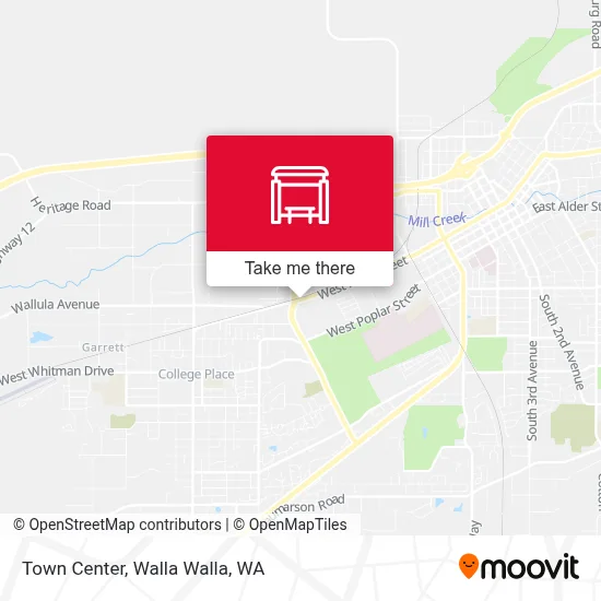 Town Center map