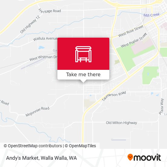 Andy's Market map