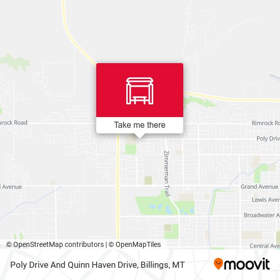 Poly Drive And Quinn Haven Drive map