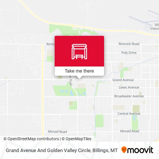 Mapa de Grand Avenue And Golden Valley Circle