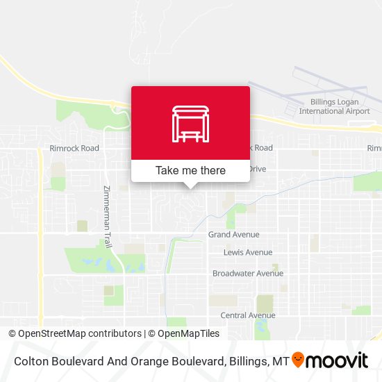 Colton Boulevard And Orange Boulevard map