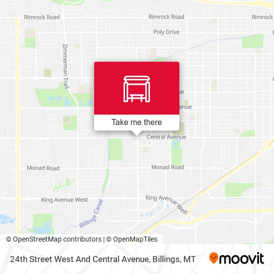 24th Street West And Central Avenue map