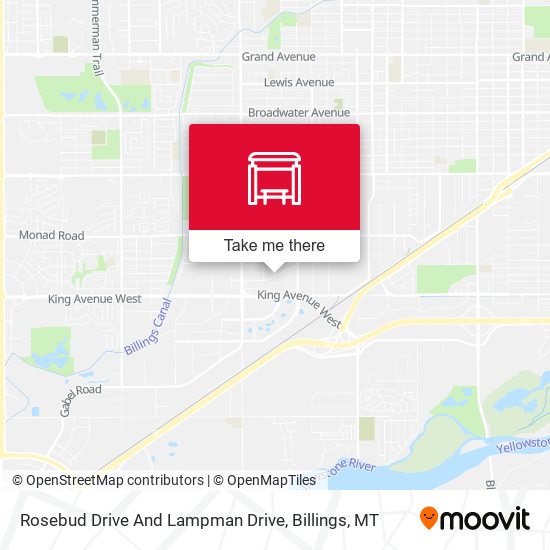 Mapa de Rosebud Drive And Lampman Drive