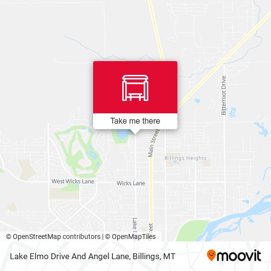 Mapa de Lake Elmo Drive And Angel Lane