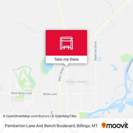 Pemberton Lane And Bench Boulevard map