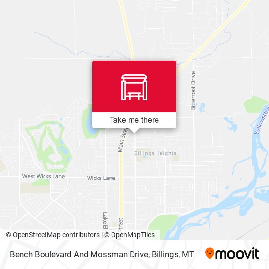 Bench Boulevard And Mossman Drive map