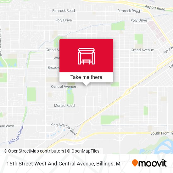 15th Street West And Central Avenue map