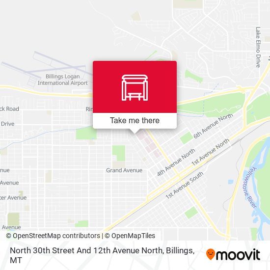 North 30th Street And 12th Avenue North map