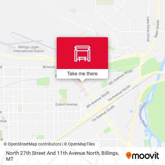 North 27th Street And 11th Avenue North map