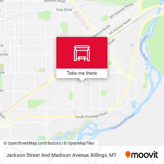 Jackson Street And Madison Avenue map