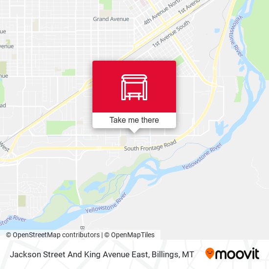 Jackson Street And King Avenue East map