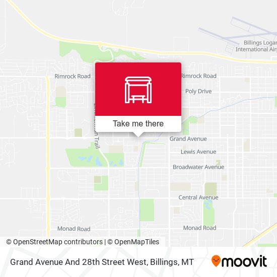 Grand Avenue And 28th Street West map