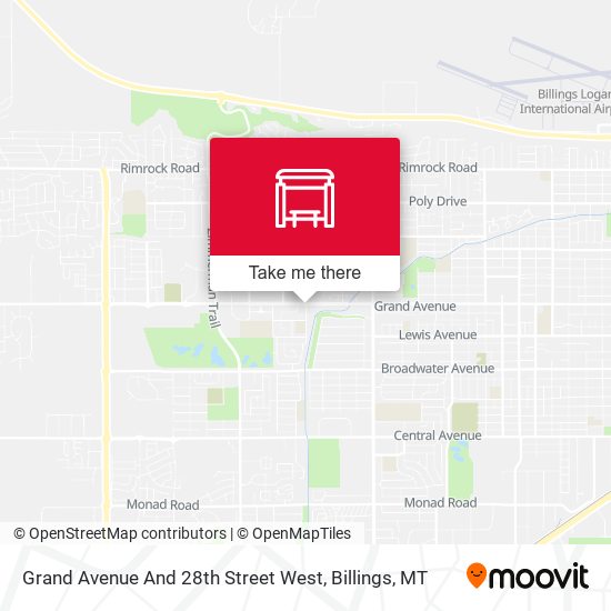 Mapa de Grand Avenue And 28th Street West