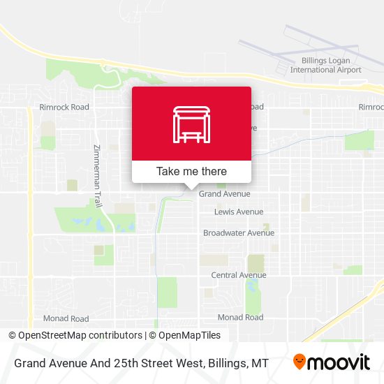 Grand Avenue And 25th Street West map