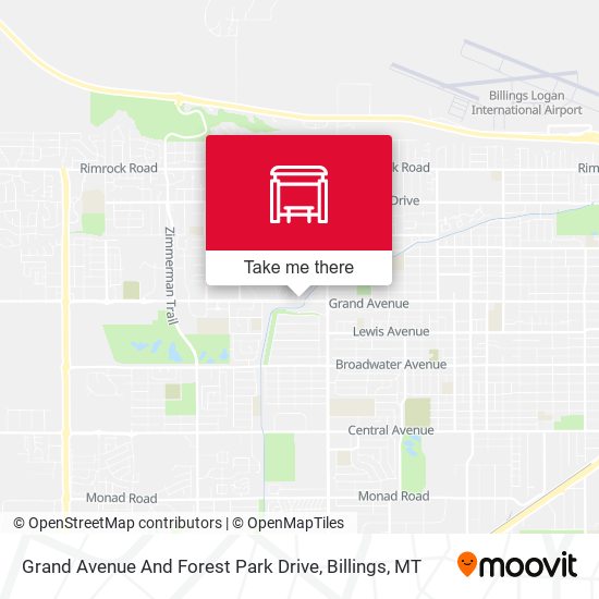 Mapa de Grand Avenue And Forest Park Drive