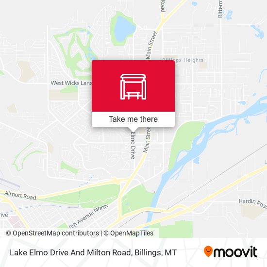Lake Elmo Drive And Milton Road map