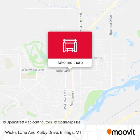 Wicks Lane And Kelby Drive map