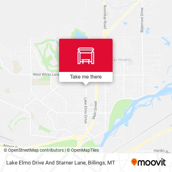 Lake Elmo Drive And Starner Lane map