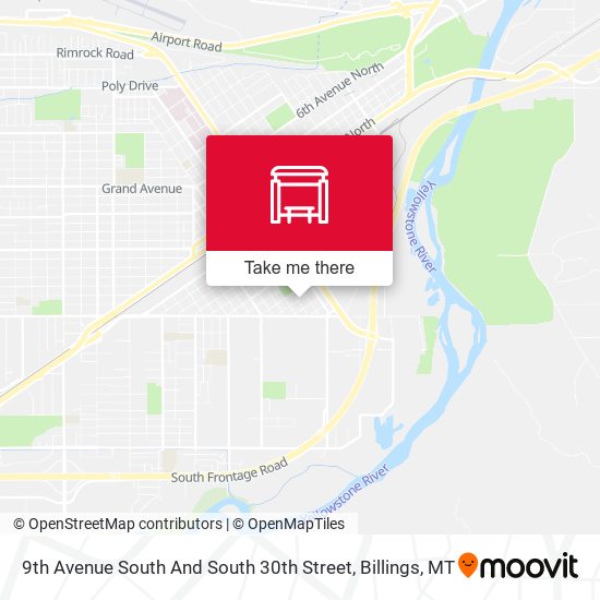 9th Avenue South And South 30th Street map