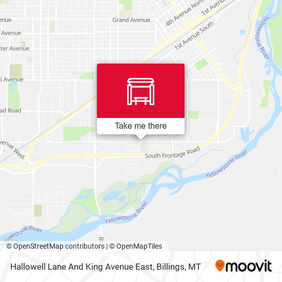 Mapa de Hallowell Lane And King Avenue East