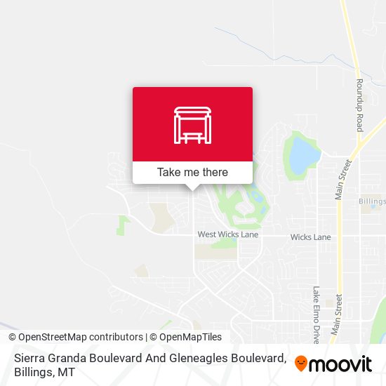 Sierra Granda Boulevard And Gleneagles Boulevard map