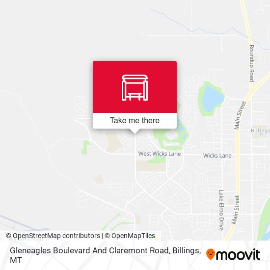 Gleneagles Boulevard And Claremont Road map