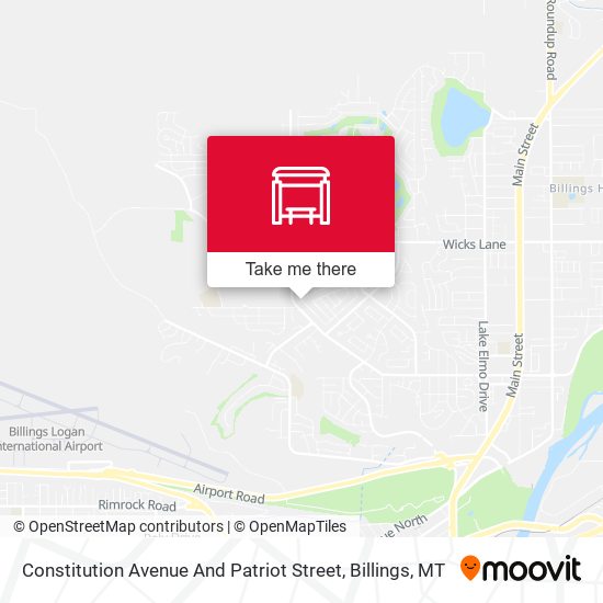 Constitution Avenue And Patriot Street map