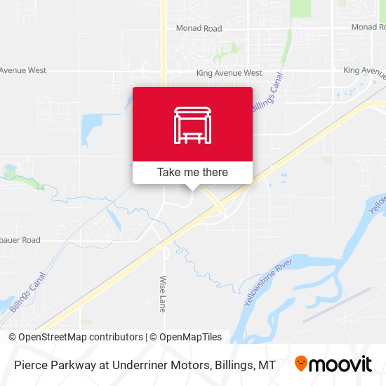 Mapa de Pierce Parkway at Underriner Motors