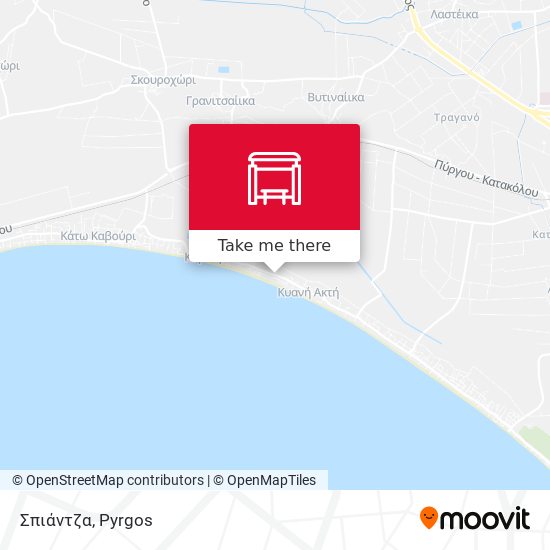 Σπιάντζα map