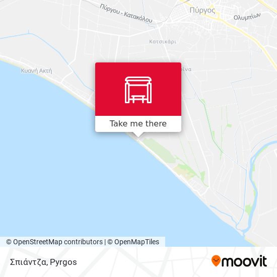 Σπιάντζα map