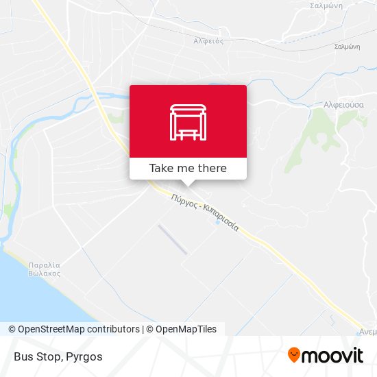 Bus Stop map