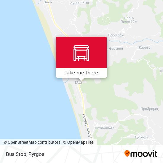 Bus Stop map