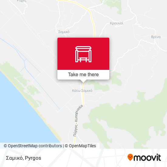 Σαμικό map