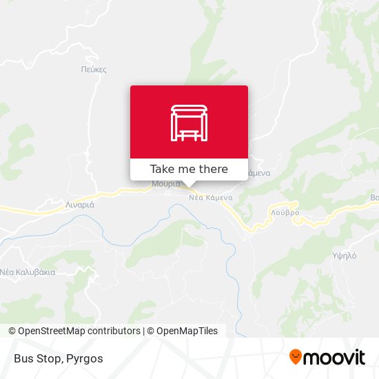 Bus Stop map