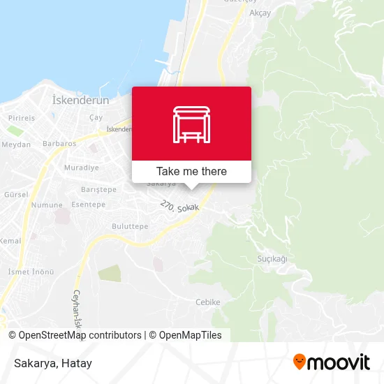 Sakarya map