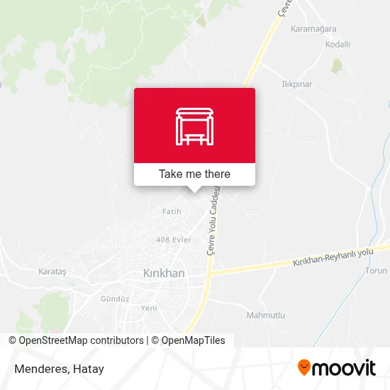 Menderes map