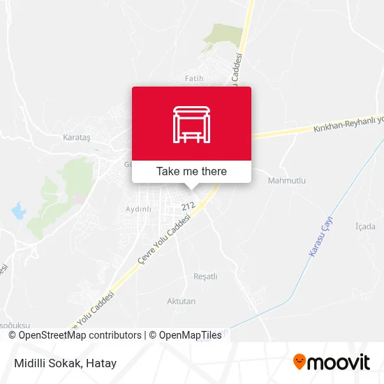 Midilli Sokak map