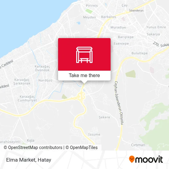 Elma Market map
