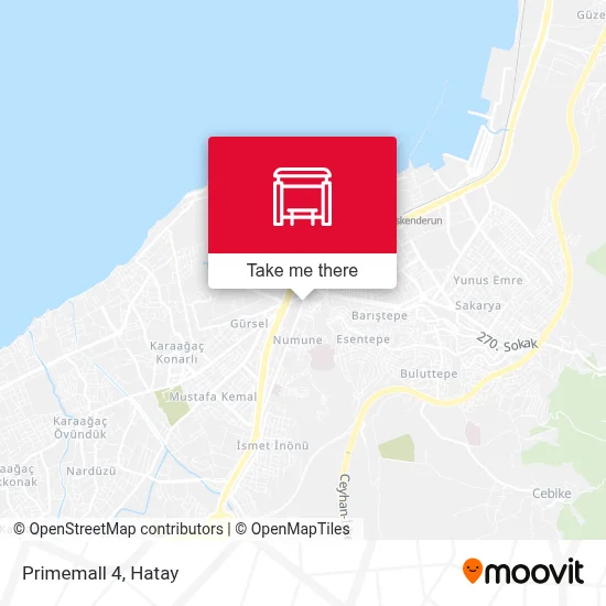 Primemall 4 map