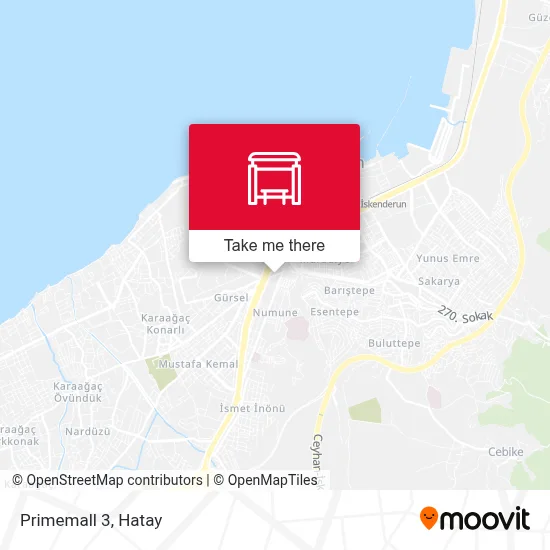 Primemall 3 map