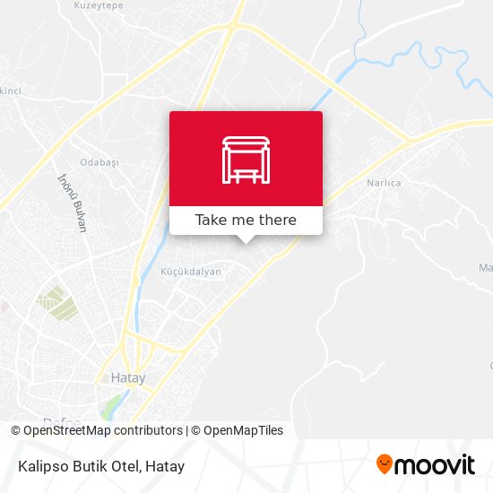 Kalipso Butik Otel map