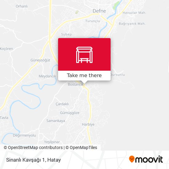 Sinanlı Kavşağı 1 map