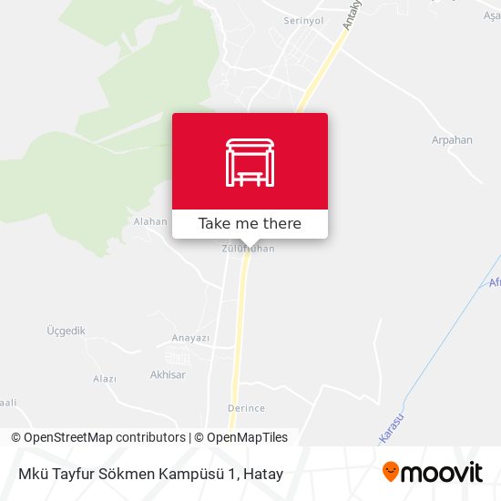 Mkü Tayfur Sökmen Kampüsü 1 map