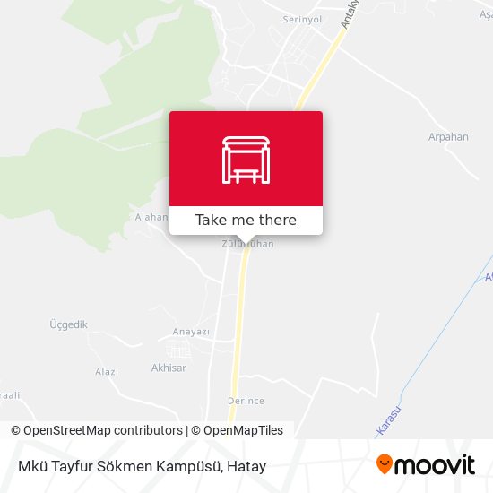 how to get to mku tayfur sokmen kampusu in merkez by bus
