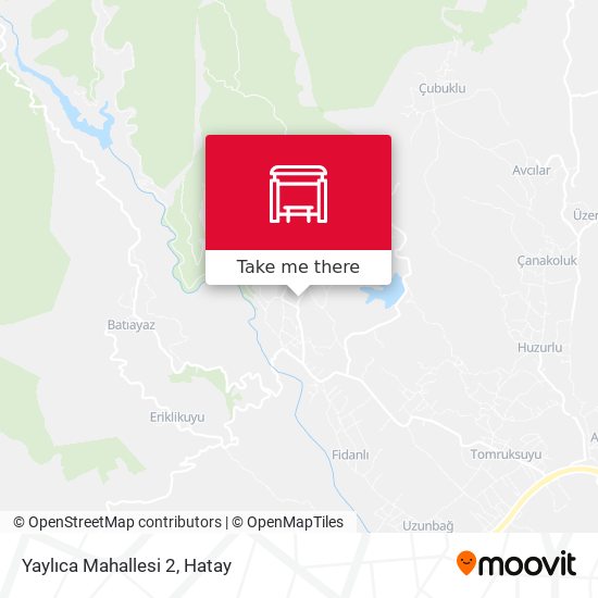 Yaylıca Mahallesi 2 map