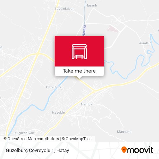 Güzelburç Çevreyolu 1 map