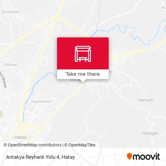 Antakya Reyhanlı Yolu 4 map