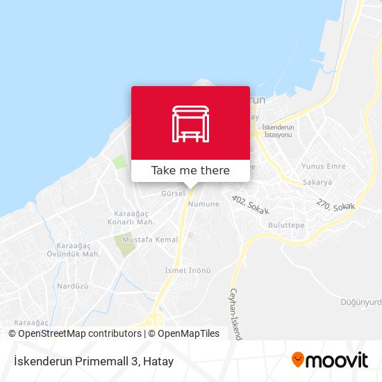 İskenderun Primemall 3 map