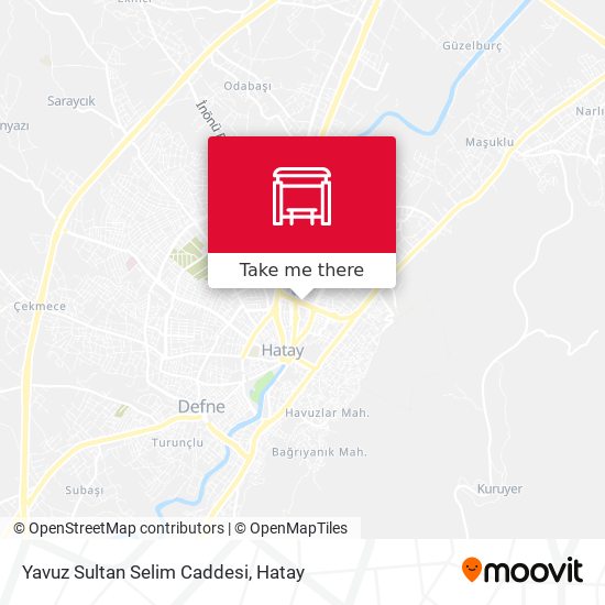 Yavuz Sultan Selim Caddesi map