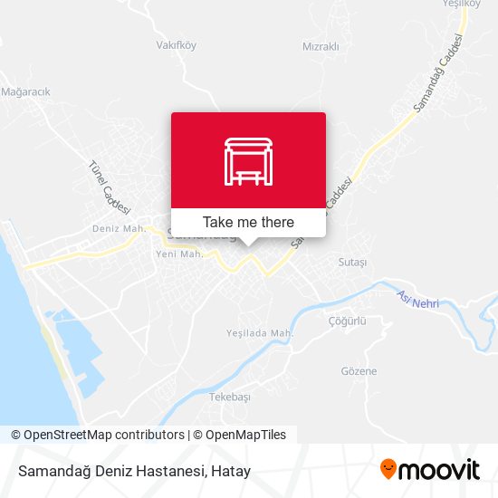 Samandağ Deniz Hastanesi map